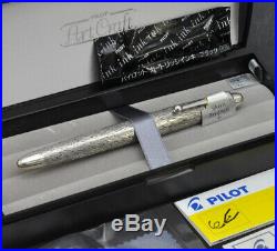 PILOT NAMIKI Silvern Tsumugi Silk Thread Sterling Silver 18K Nib Fountain Pen