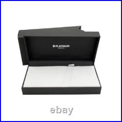 PLATINUM Fountain Pen Sterling Silver PTS-50000 #9 Silver Nib 18K Medium