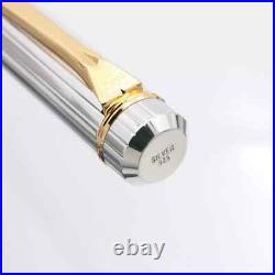 PLATINUM Fountain Pen Sterling Silver PTS-50000 #9 Silver Nib 18K Medium