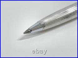 PLATINUM Silver Ballpoint Pen & Mechanical Pencil 2-Piece Set Pre-Owned