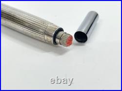 PLATINUM Silver Ballpoint Pen & Mechanical Pencil 2-Piece Set Pre-Owned