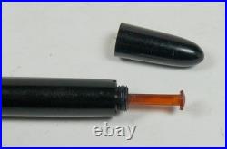 Parker 51 Vacumatic Fountain Pen Fine 14k Nib Sterling Silver Cap PLEASE READ