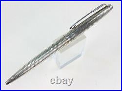Parker 75 Ambassador Tiffany And Co Cap Action Ballpoint Pen In Sterling Silver