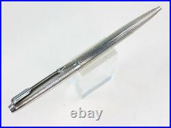 Parker 75 Ambassador Tiffany And Co Cap Action Ballpoint Pen In Sterling Silver