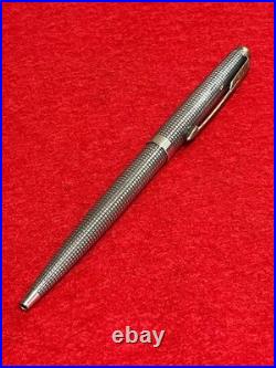 Parker 75 Cisele Sterling Silver 925 Ballpoint Pen New Refill Vintage Japan