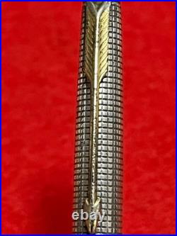 Parker 75 Cisele Sterling Silver 925 Ballpoint Pen New Refill Vintage Japan Parker 75 Cisele Sterling Silver 925 Ballpoint Pen New Refill Vintage Japan