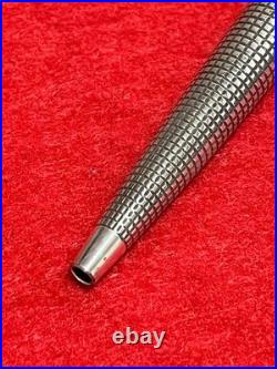 Parker 75 Cisele Sterling Silver 925 Ballpoint Pen New Refill Vintage Japan