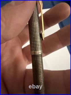 Parker 75 Cisele Sterling Silver Ballpoint Pen rb12