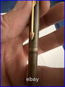 Parker 75 Cisele Sterling Silver Ballpoint Pen rb12