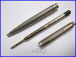 Parker 75 Ciselé Sterling Silver Cap Actuated Ballpoint Pen (MINT condition)