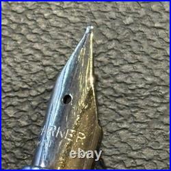 Parker 75 Cisele Sterling Silver Fountain Pen M 14K Nib USA 1979
