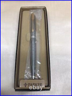 Parker 75 Classic Ballpoint Pen Sterling Silver New