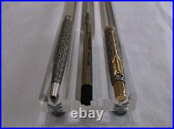 Parker 75 Classic Sterling Silver Ballpoint Pen &. 5 Pencil Set New In Box USA