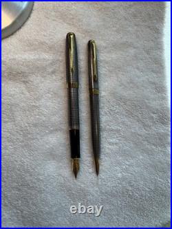 Parker 75 Classic Sterling Silver Writing Set (Three Pieces)