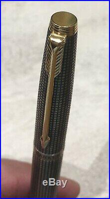 Parker 75 First Year Fountain Pen Prototype Experimental Band with Archieves Tag
