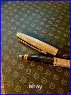 Parker 75 Rollerball Sterling Silver 925 Rare Ferns Pattern France