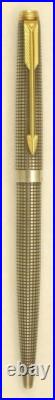 Parker 75 Sterling Silver Ballpoint Pen In Box Made In Usa Mint