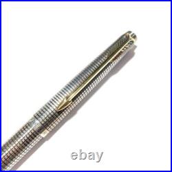 Parker 75 Sterling Silver Ballpoint Pen In Box Made In Usa Mint