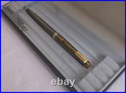 Parker 75 Sterling Silver Cap Actuated Ballpoint Pen / New In Box / France