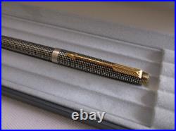 Parker 75 Sterling Silver Cap Actuated Ballpoint Pen / New In Box / France