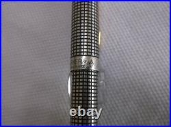 Parker 75 Sterling Silver Cap Actuated Ballpoint Pen / New In Box / France