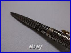 Parker 75 Sterling Silver Cap Actuated Ballpoint Pen / New In Box / France