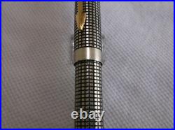 Parker 75 Sterling Silver Cap Actuated Ballpoint Pen / New In Box / France