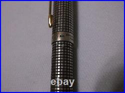 Parker 75 Sterling Silver Cap Actuated Ballpoint Pen / New In Box / France