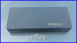 Parker 75 Sterling Silver Cisele FOUNTAIN+BALLPOINT PENS+PENCIL Case Serviced