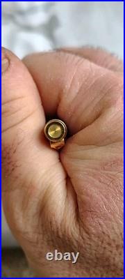 Parker 75 Sterling Silver Dish Top Ball Point Pen Made In France