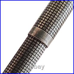 Parker 75 Sterling Silver Dish Top Ballpoint Pen Shizure