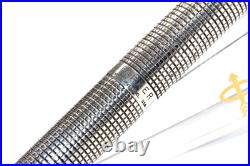 Parker 75 Sterling Silver Fountain Pen With 14k Fine Nib USA Made