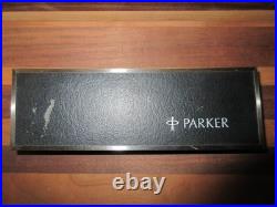 Parker 75 Sterling Silver Pen And Mechanical Pencil In Original Box Both Work