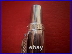 Parker 75 Vintage Ballpoint Pen 70 Francia 925 Sterling Silver Godron