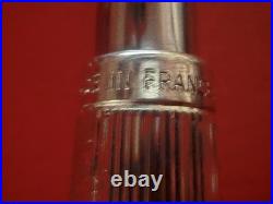 Parker 75 Vintage Ballpoint Pen 70 Francia 925 Sterling Silver Godron