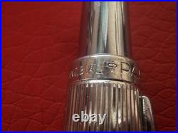 Parker 75 Vintage Ballpoint Pen 70 Francia 925 Sterling Silver Godron
