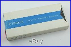 Parker 75 Vintage Classic Sterling Silver Ballpoint & Pencil Set c. 1960 MINT