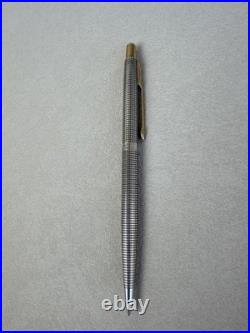 Parker 75 Vintage Sterling Silver Ballpoint Pen Made in USA Luxury Classic