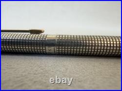 Parker 75 Vintage Sterling Silver Ballpoint Pen Made in USA Luxury Classic