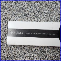 Parker 75 sterling silver fountain pen 14k With Box Vtg Extra Ink