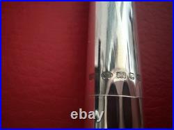 Parker 925 Sterling Silver Premier Anniversary Ballpoint Pen Gold Tone RARE Box