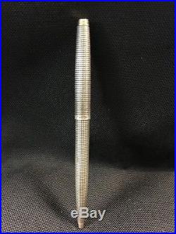 Parker Cisele Sterling Silver Ballpoint Pen Circa 1971