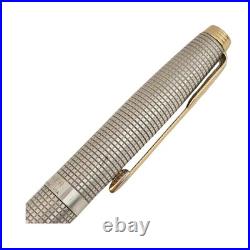 Parker Ciselle Sterling Silver Cap & Barrel Felt Tip Pen