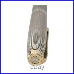 Parker Ciselle Sterling Silver Cap & Barrel Felt Tip Pen