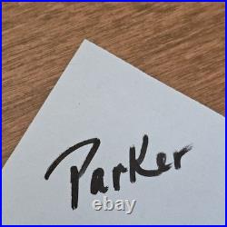 Parker Ciselle Sterling Silver Cap & Barrel Felt Tip Pen