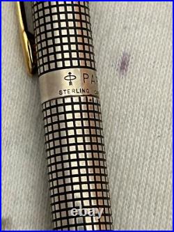 Parker Classic 75 Sterling Silver Ballpoint Pen-Mint