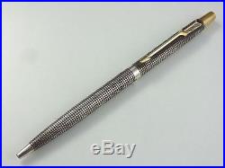 Parker Classic Cisele Sterling Silver Ballpoint Pen used