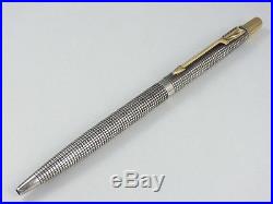 Parker Classic Cisele Sterling Silver Ballpoint Pen (used)