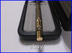 Parker Classic Sterling Silver Ballpoint Pen & Gold Trim / New In Box / USA