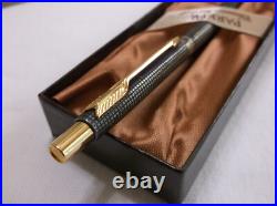 Parker Classic Sterling Silver Ballpoint Pen & Gold Trim / New In Box / USA